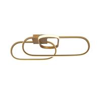 Lampada Da Soffitto LED 65 Cm Colore Della Luce 3000 / 4500 / 6500 K In Oro