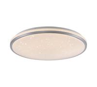 Lampada Da Soffitto LED Cielo Stellato D: 49,3 Cm In Argento Bianco 3000 K