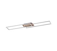 Just Light Iven lampada da soffitto 2x20 W bianco-legno 14019-78