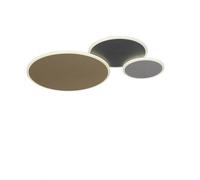 PAUL NEUHAUS Q-Piato Lampada da soffitto e parete LED 3 fuochi, multicolore