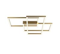 Lampada Da Soffitto LED In Metallo Oro Con Cambio Colore 2600-3500 K 4300 Lm [EEK: G]