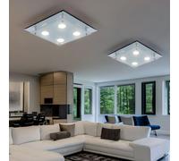 Lampada Da Soffitto LED In Vetro Set Di 2 Per Soggiorno E Camera Da Letto