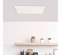 Lampada Da Soffitto LED Milton Bianca 42x42cm 24W 3200lm Neutro 4000K [EEK: D]