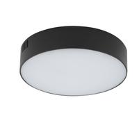 Lampada Da Soffitto LED Nera 4000 K 1800 Lm Ø 16 Cm H: 4 Cm Neutro