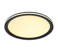 Lampada Da Soffitto LED Nero Opaco 30Cm Con 3 Modi Di Illuminazione [EEK: E]