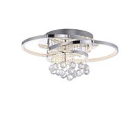 Lampada Da Soffitto LED Regolabile In Cristallo 45 Cm 32 W