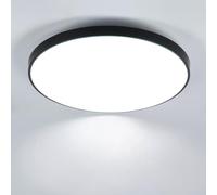 Lampada da soffitto LED rotonda 27cm IP54 impermeabile 24W 6500K bianco freddo