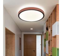 Lampada da Soffitto Luce Soggiorno Del Giorno Alluminio Rotondo Cct LED D 30 CM