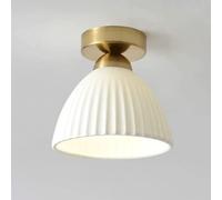 Lampada da soffitto moderna a filo Compatible with corridoio, lampada da soffitto in ceramica E27, adatta Compatible with cucina, soppalco, corridoio, balcone, scala, giardino, luci sospese