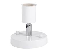 Lampada da Soffitto Moderna e Vintage con Rotazione 180 Gradi, Installazione Semplice e Veloce, 4 Colori Disponibili per Attacco E27 Bianco