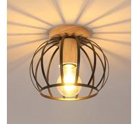 Lampada da soffitto, moderna illuminazione da soffitto semi-incasso per corridoio, ingresso, portico, foyer, fattoria (lampadina non inclusa)