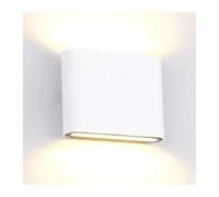 Lampada da soffitto Moderna Lampadario a LED Lampada Impermeabile, Lampada da Giardino Compatible with Esterni Bianca Nera da Balcone, plafoniera