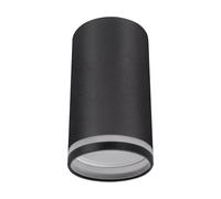 Lampada Da Soffitto Nera GU10 Ø 5,5 Cm H: 10 Cm Piccola In Metallo Da Incasso