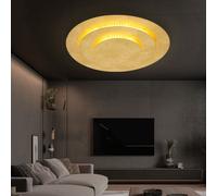 Globo Plafoniera Heda LED, Ø 35 cm, colore oro, metallo Globo