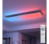 JUST LIGHT. Plafoniera LED Yukon 100x25cm, RGB/CCT JUST LIGHT.