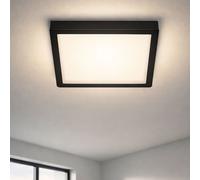 Applique Contemporanea Fire Black Metallo Nero Led Integrato 20W 4000K
