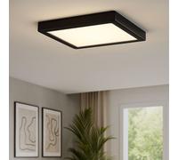 Applique Contemporanea Fire Black Metallo Nero Led Integrato 20W 4000K