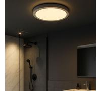 Plafoniera Contemporanea Fire Drip Metallo Cromo Led Integrato 21,4W 3000K