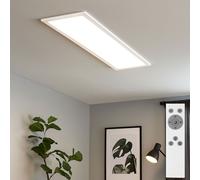 Briloner Piatto pannello LED CCT telecomando 100x25 bianco Briloner