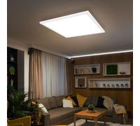 Lampada Da Soffitto Pannello Soffitto Lampada Opal Bianco LED Caldo H 6 Cm [EEK: Non valutato]