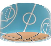 Lampada da soffitto per bambini Dalber Basket, Pallacanestro,Sport, modello 41746, attacco E27-2 x 15W