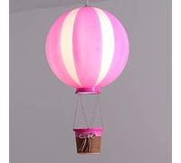 Lampada da soffitto per bambini, lampadario a mongolfiera, lampada a sospensione moderna per camera da letto per ragazzi/ragazze, paralume in acrilico, lampada a sospensione creativa per cameretta dei