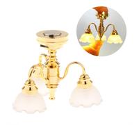 Lampada da soffitto per casa delle bambole 1:12 Fai finta di giocare a una scena