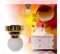 Lampada da soffitto per casa delle bambole in scala 1:12 artigianale per