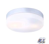 RGB LED 7 Watt Vetro Coprire Luci Rotondo Balcone Esterno Lampada Dimmbar Remoto