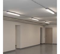 Lampada Da Soffitto Per Garage Lampada Da Keller LED 4 Pezzi Bianco Neutro [EEK: Non valutato]