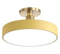 Lampada da Soffitto Plafoniere Rotonda da Incasso Plafoniera Moderna Semplicità Lampada da Soffitto a LED Apparecchio di Illuminazione a Soffitto per Soggiorno Ristorante Camera da Letto Cucina