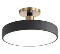 Lampada da Soffitto Plafoniere Rotonda da Incasso Plafoniera Moderna Semplicità Lampada da Soffitto a LED Apparecchio di Illuminazione a Soffitto per Soggiorno Ristorante Camera da Letto Cucina