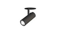 Lampada da soffitto PLAY 13W luce calda 3000K finitura nera Ideal Lux