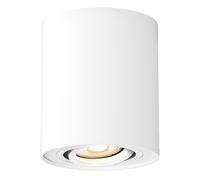 Lampada da soffitto Rabalux, montaggio a superficie, GU10, IP20, bianco, Kobald