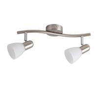 Lampada da soffitto Rabalux Soma 2x40W cromo satinato 6302 E]