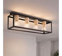 Lampada Da Soffitto Retro In Legno Decorativa Per La Cucina E La Sala Da Pranzo [EEK: Non valutato]