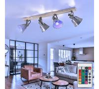 Lampada Da Soffitto Retro RGB LED Regolabile Con Telecomando [EEK: F]