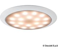 Lampada da soffitto rotonda a LED giorno/notte con interruttore a sfioramento Osculati 13.408.11