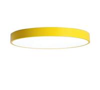 Lampada da soffitto rotonda Macaron per cameretta dei bambini, moderna lampada a LED per camera da letto di ragazzi e ragazze, soggiorno, asilo, nero + bianco, luce 40 cm