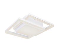 Lampada da soffitto Smart Home plafoniera dimmerabile telecomando cambio colore lampada da soggiorno, bianco, 22W 1200lm bianco caldo-bianco freddo, LxH 41,5 x 10,5 cm