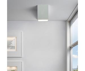 Lampada Da Soffitto Spot Bianca GU10 B: 92 Mm Metallo Moderna DOWNLIGHT Interno