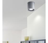 Lampada Da Soffitto Spot GU10 Luce Da Corridoio Grigia Alluminio Cucina [EEK: Non valutato]