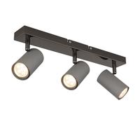Lampada Da Soffitto Spot Regolabile Lampada Da Soggiorno Grigia L 41 Cm [EEK: Non valutato]