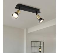 Lampada Da Soffitto Spot Strahlante Lampada Da Camera In Oro Orientabile GU10 [EEK: Non valutato]