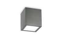 Plafoniera Moderna Techo Metallo Antracite 1 Luce Gu10 Big