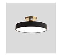 Lampada da Soffitto Vintage Plafoniera a LED da incasso Lampada da soffitto rotonda in ferro stile nordico minimalista Apparecchio di illuminazione for guardaroba Corridoio Camera da letto Cucina Sogg