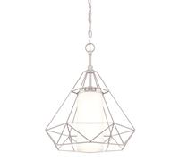 Lampada Da Soffitto Westinghouse E27 Vintage Nickel 40 W A Lume Incluso [EEK: Non valutato]