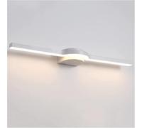 Lampada da specchio a LED Luci frontali for Bagno moderno semplice - toeletta for trucco Risparmio energetico parete for corridoio bianca comodino Decorazione (41 cm, luce calda),Lampadari