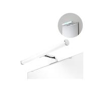 Lampada da Specchio a Led Universale - Faretto a Led per Specchio con Pannello e a Filo Lucido, in ABS, 30x11x5cm, Cromato