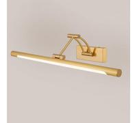 Lampada Da Specchio, Lampada Da Parete A LED Per Interni, Illuminazione Moderna A LED Per Bagno Lampada Frontale A Specchio A Striscia Lunga, Luci Da Trucco A Parete Regolabili(B-three colors,76cm)